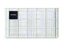 Fietskrat Basil Crate large 40 liter 34 x 49 x 27 cm - bright white