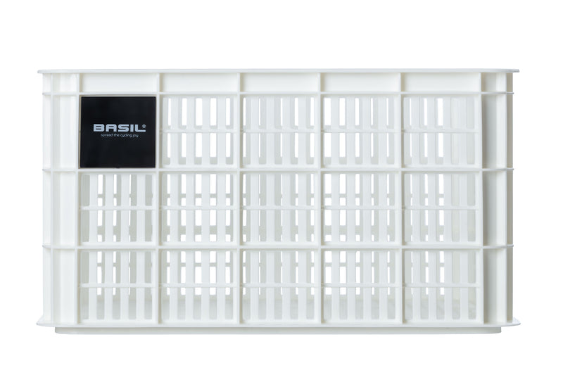 Fietskrat Basil Crate large 40 liter 34 x 49 x 27 cm - bright white