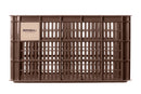 Fietskrat Basil Crate large 40 liter 34 x 49 x 27 cm - chocolate brown