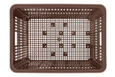 Fietskrat Basil Crate large 40 liter 34 x 49 x 27 cm - chocolate brown