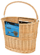Rieten fietsmand M-Wave Eco - afneembaar