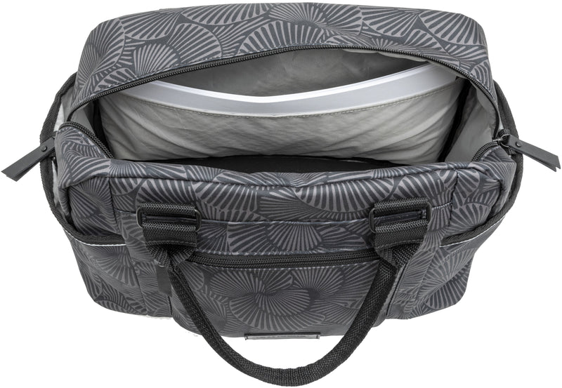 Fietstas New Looxs Bari 13 liter 27 x 26 x 18 cm - selo black