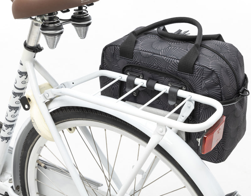 Fietstas New Looxs Bari 13 liter 27 x 26 x 18 cm - selo black