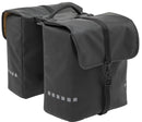 Dubbele fietstas New Looxs Odense Double Racktime 39 liter 34 x 16 x 38 cm (x2) - zwart
