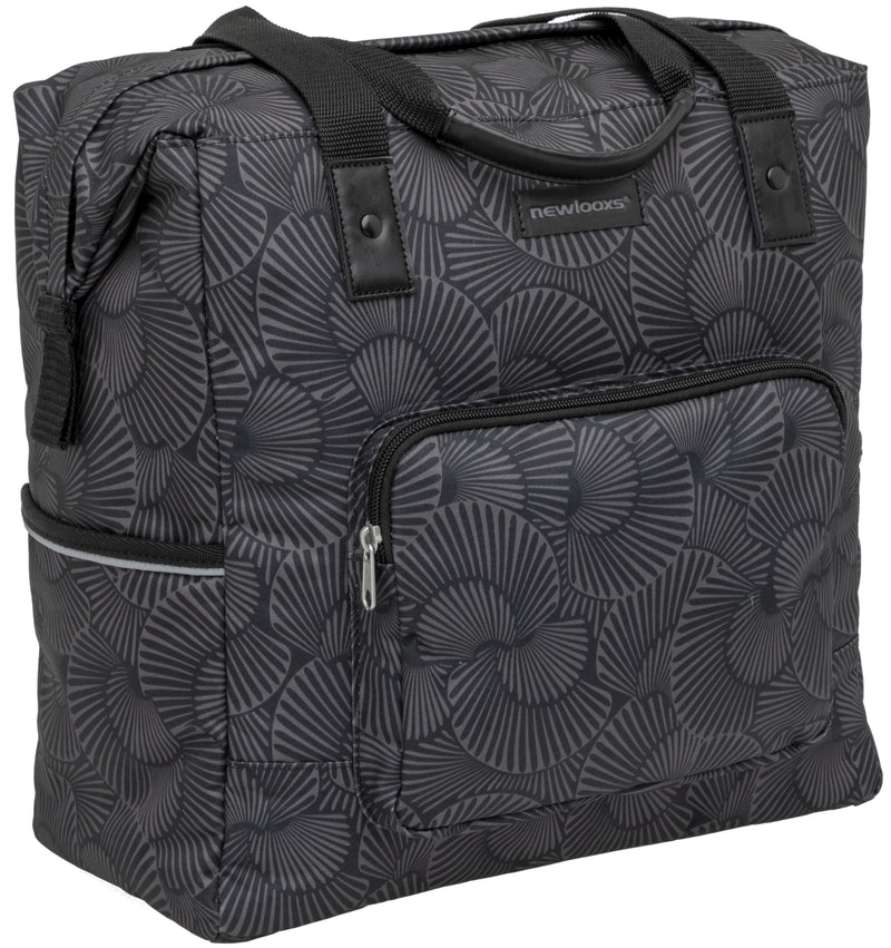 Fietstas New Looxs Camella 24,5 liter 36 x 36 x 19 cm - selo black