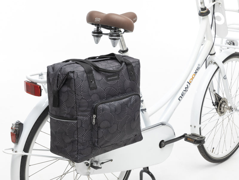 Fietstas New Looxs Camella 24,5 liter 36 x 36 x 19 cm - selo black