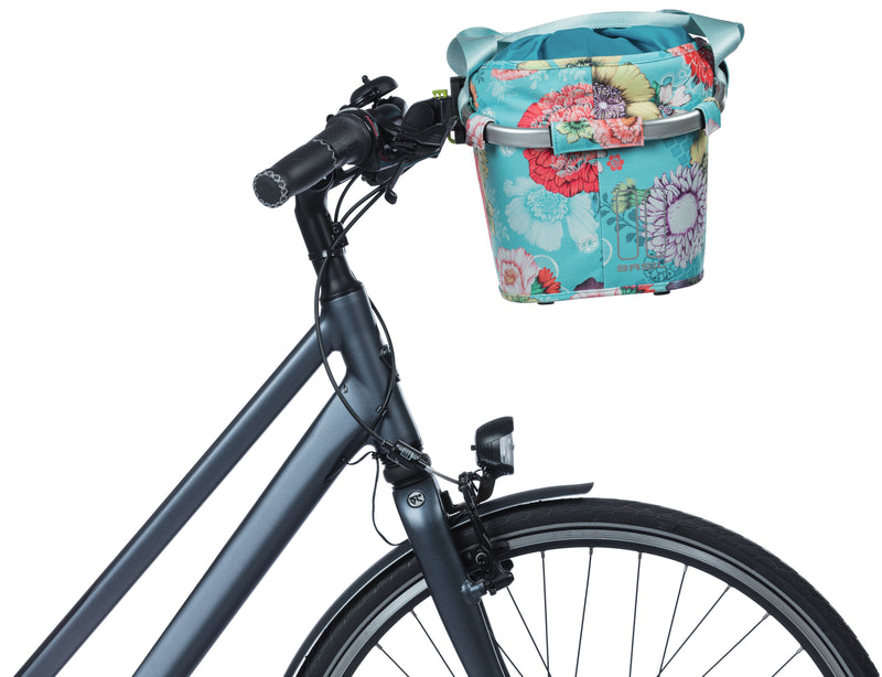 Fietsmand Basil Bloom Field Carry All Front KF 15 liter 27 x 37 x 25 cm - blue