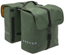 Dubbele fietstas New Looxs Odense Double Racktime 39 liter 34 x 16 x 38 cm (x2) - groen
