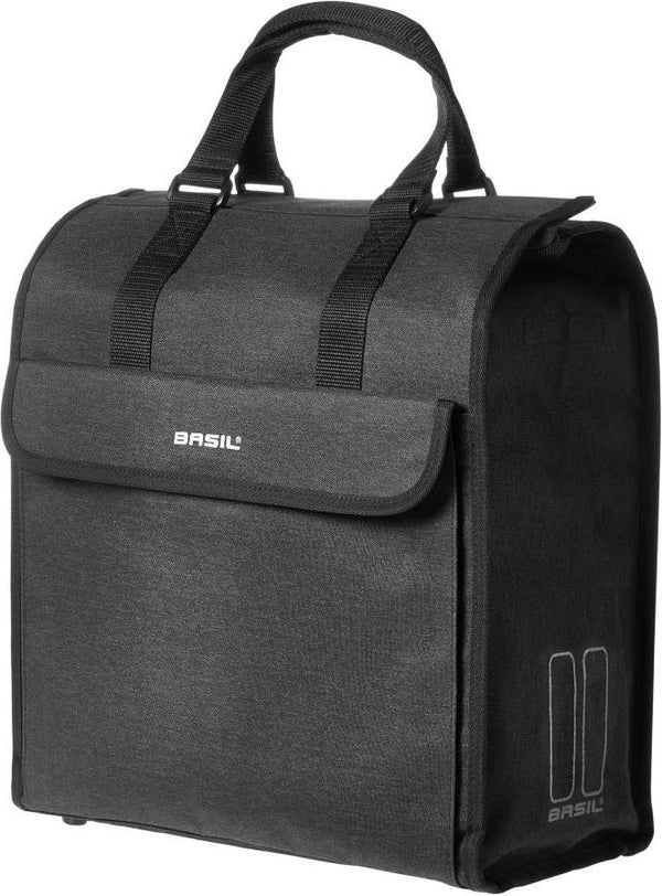 Fietstas Basil Mira 17 liter 36 x 16 x 37 liter - zwart