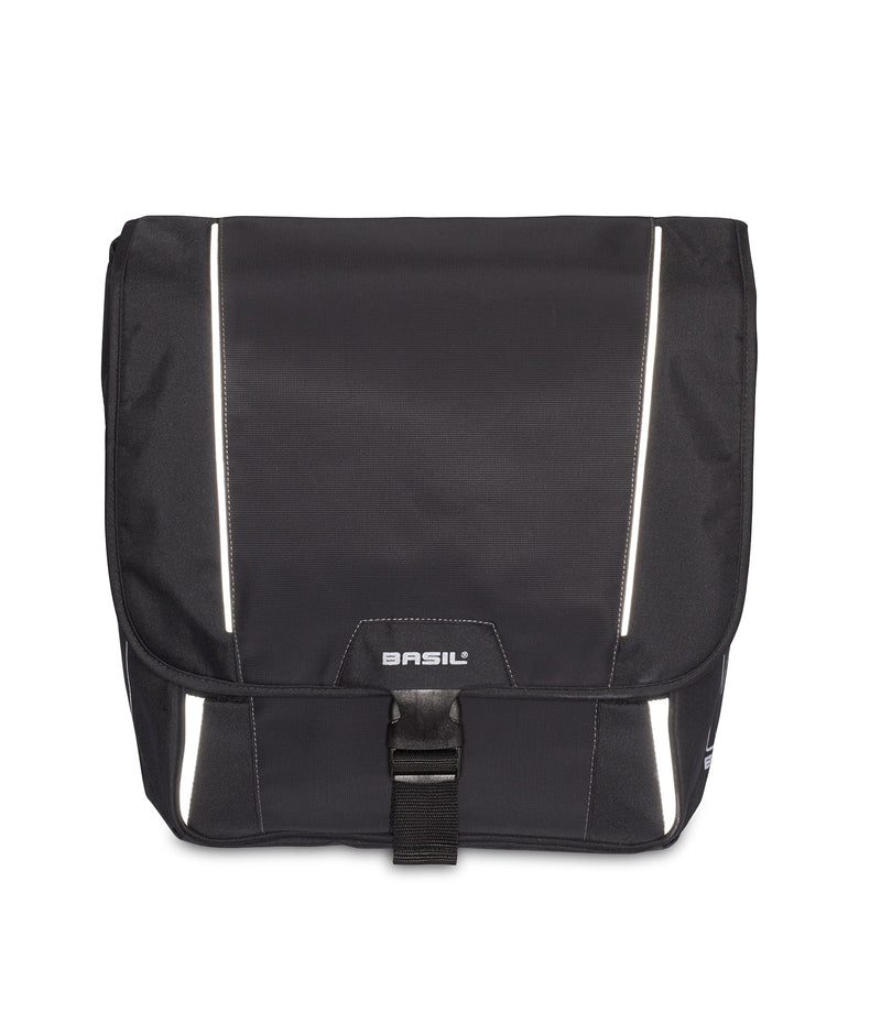 Dubbele fietstas Basil Sport Design 32 liter  35 x 15 x 43 cm  - zwart