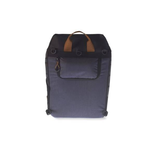 Fietsschoudertas Basil Miles Daypack 16 liter 33 x 17 x 41 cm - zwart/grijs