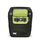 Fietsschoudertas Basil Miles Daypack 16 liter 33 x 17 x 41 cm zwart/lime-