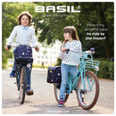Dubbele fietstas Basil Stardust voor kinderfiets 20 liter 32 x 15 x 34 cm - nightshade