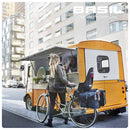 Dubbele fietstas Basil Forte 35 liter 41 x 15 x 34 cm - marineblauw / zwart