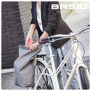 Fietstas Basil City Shopper 14-16 liter 30 x 18 x 49 cm - grijs