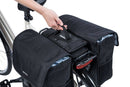 Basil DBS Detachable Bag System - afneembare bevestigingsplaten - zwart