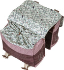 Dubbele fietstas Basil Boheme Carry All  35 liter 35 x 15 x 37 cm - rood