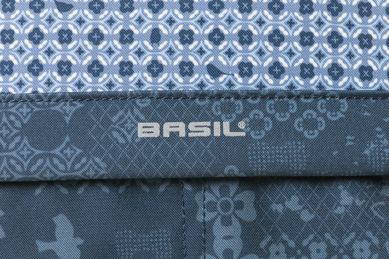 Fietstas Basil Bohème Carry All 18 liter 44 x 17 x 31 cm - blauw