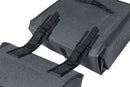 Dubbele fietstas Basil Urban Dry 50 liter 36 x 17 x 42 cm - charcoal melee