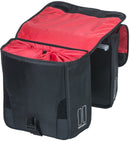 Dubbele fietstas Basil Sport Design MIK 32 liter 35 x 15 x 43 cm - zwart