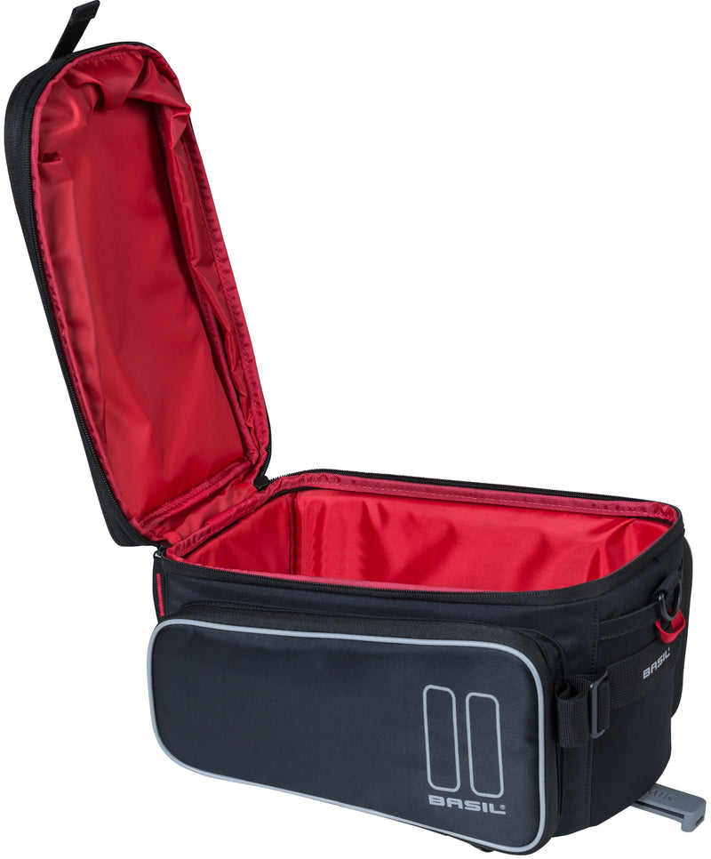 Bagagedragertas Basil Sport Design Trunkbag MIK 7 tot 15 liter 36 x 26 x 18 cm - zwart