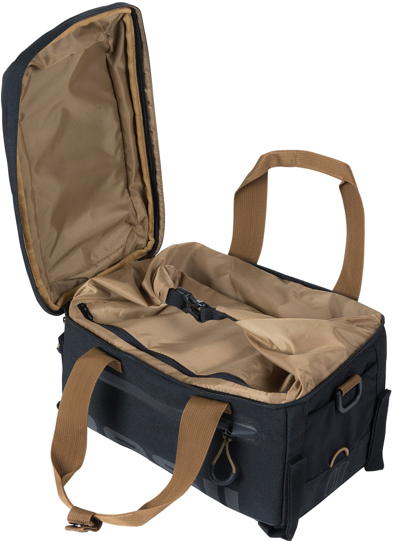Bagagedragertas Basil Miles Trunkbag 7 liter 32 x 19 x 21 cm - black slate