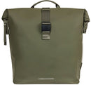 Dubbele fietstas Basil SoHo Nordlicht 41 liter 31 x 13 x 37 cm - mosgroen