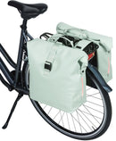 Dubbele fietstas Basil SoHo Nordlicht 41 liter 31 x 13 x 37 cm - pastel groen
