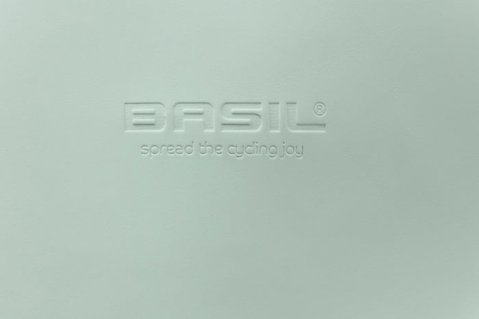 Fietsrugzak Basil SoHo Nordlicht 17 liter 31 x 14 x 37 cm - pastel groen