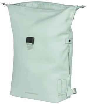 Fietsrugzak Basil SoHo Nordlicht 17 liter 31 x 14 x 37 cm - pastel groen