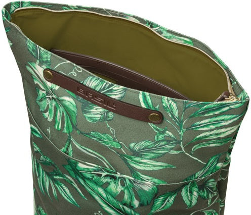 Fietsrugzak Basil Ever Green 14 tot 19 liter 28 x 16 x 35 cm - thyme groen