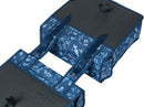 Dubbele fietstas Basil Wanderlust 35 liter 36 x 14 x 41cm - indigo blauw