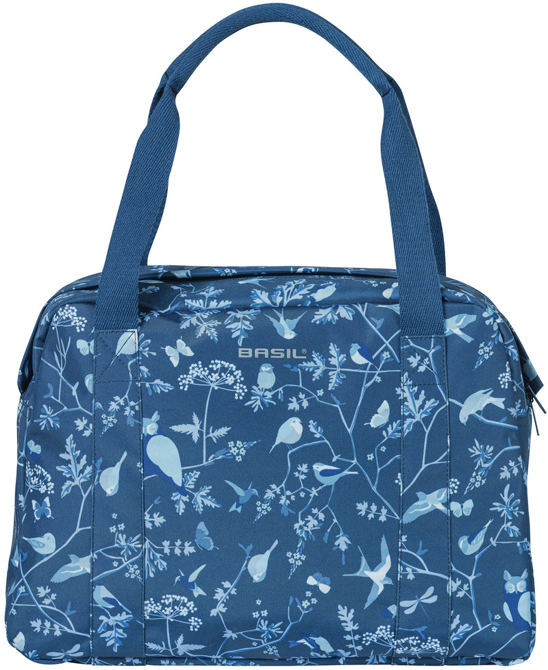 Fietstas Basil Wanderlust 18 liter 39 x 13 x 30 cm - indigo blauw