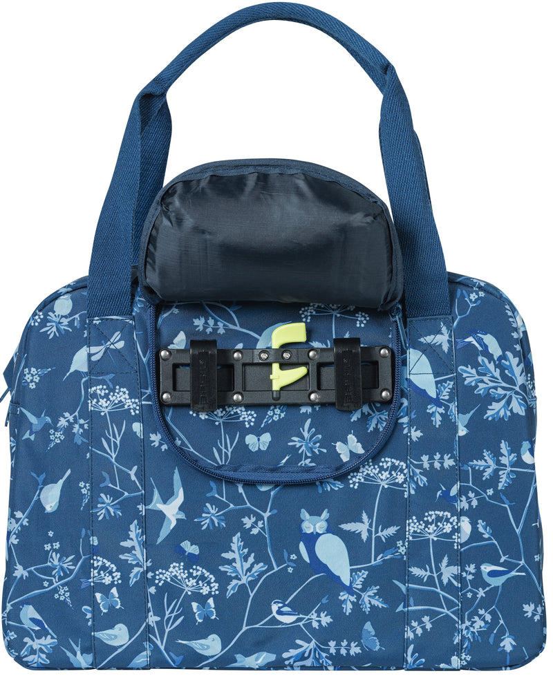 Fietstas Basil Wanderlust 18 liter 39 x 13 x 30 cm - indigo blauw