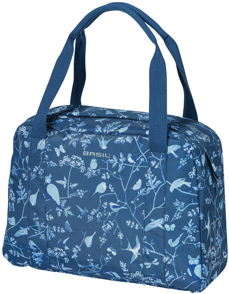 Fietstas Basil Wanderlust 18 liter 39 x 13 x 30 cm - indigo blauw