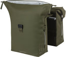 Dubbele fietstas Basil SoHo Nordlicht MIK 41 liter 31 x 13 x 37 cm - mosgroen