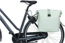 Dubbele fietstas Basil SoHo Nordlicht MIK 41 liter 31 x 13 x 37 cm - pastel groen
