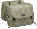 Dubbele fietstas New Looxs Mondi Joy Double 38 liter 37 x 16 x 32 cm  (2x) - ivy walnut