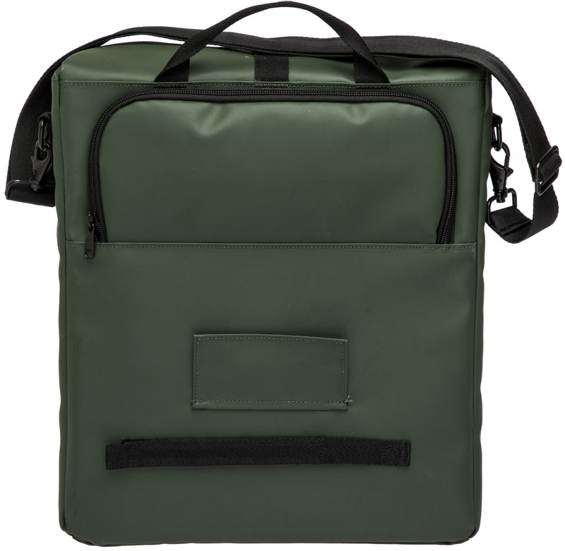 Fietstas New Looxs Odense 17,5 liter 32 x 16 x 38 cm - groen