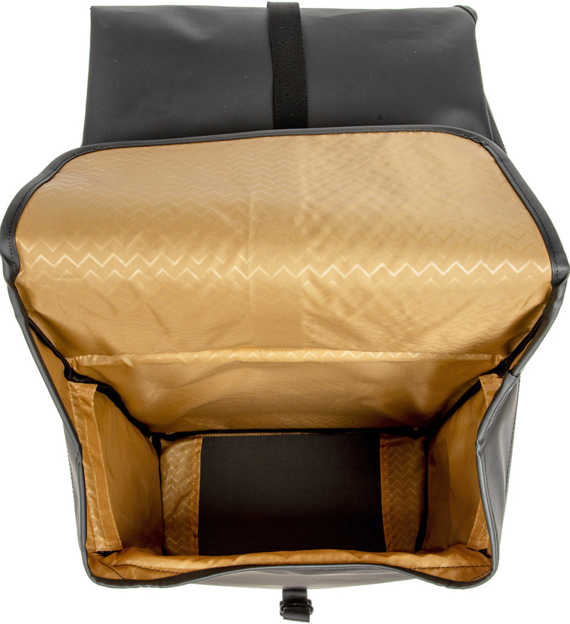 Dubbele fietstas New Looxs Odense 39 liter 34 x 16 x 38 cm (x2) - zwart