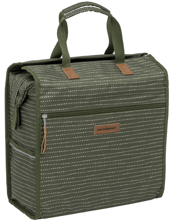 Fietstas New Looxs Lilly 18 liter 35 x 32 x 16 cm - nomi  green