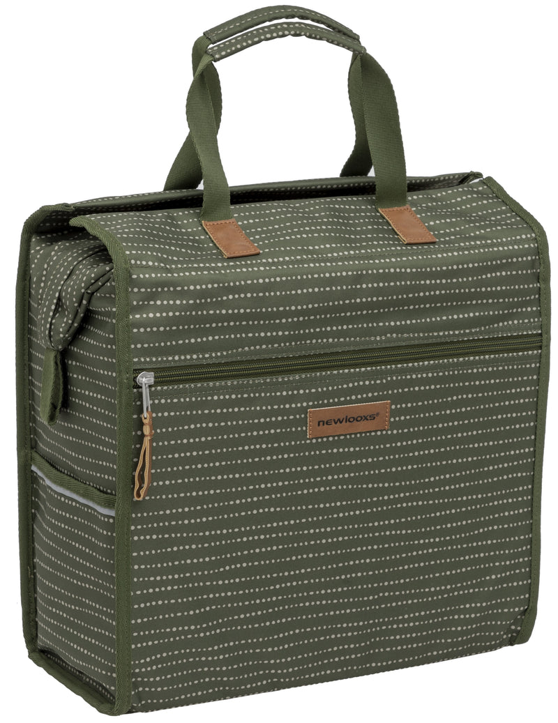 Fietstas New Looxs Lilly 18 liter 35 x 32 x 16 cm - nomi  green