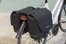 Dubbele fietstas New Looxs Avero Double Racktime 25 liter 32 x 33 x 13 cm - zwart