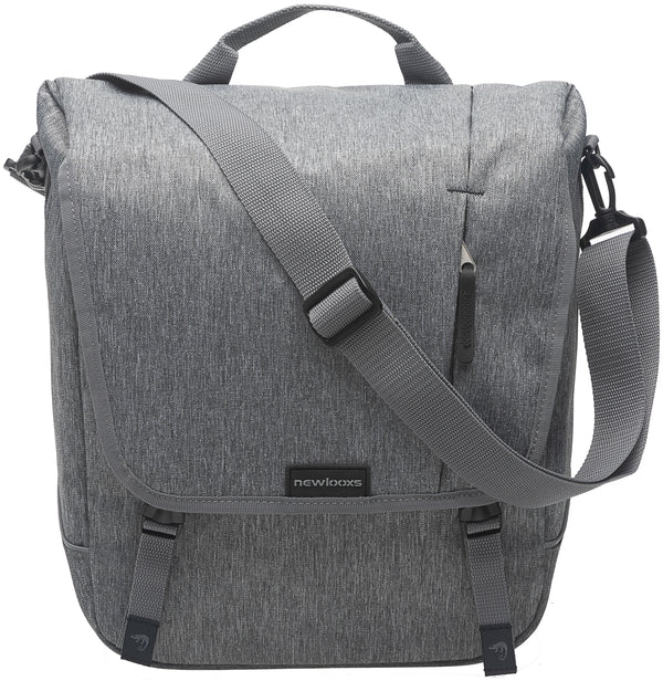 Fietstas New Looxs Nova Single 16 liter 35 x 35 x 15 cm - grijs