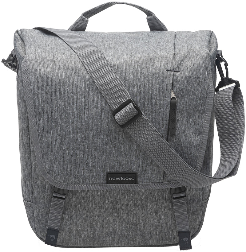 Fietstas New Looxs Nova Single 16 liter 35 x 35 x 15 cm - grijs