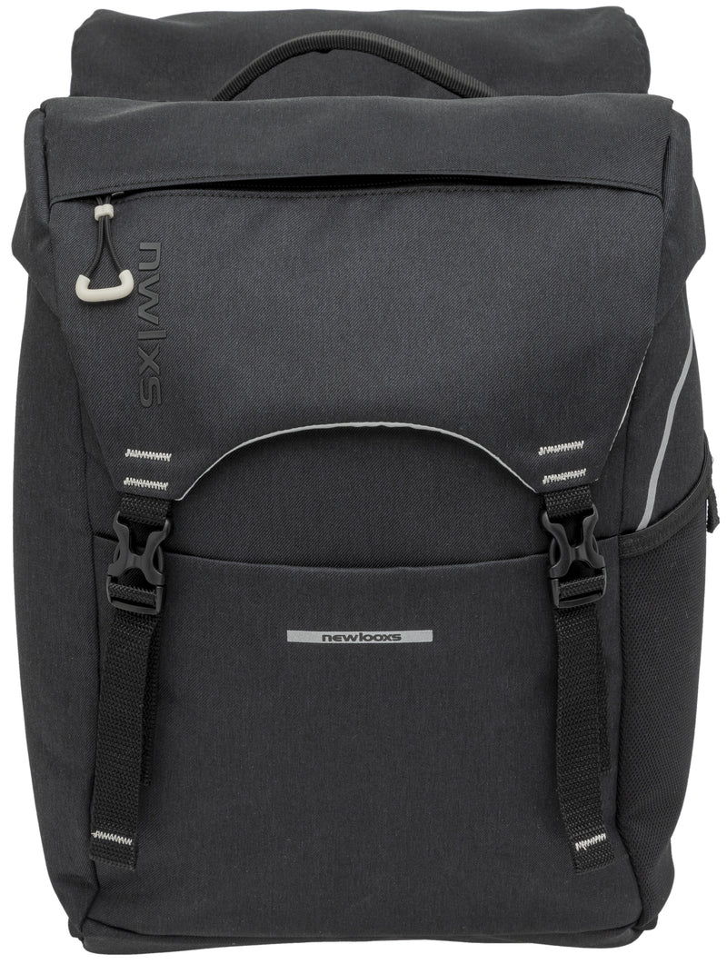 Dubbele fietstas New Looxs Sports Double MIK 32 liter 29 x 39 x 16 cm - zwart