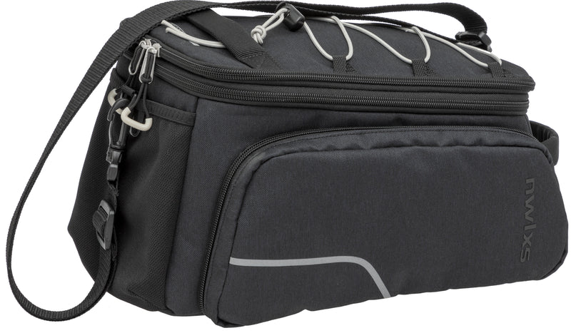 Bagagedragertas New Looxs Sports Trunkbag Racktime 31 liter 34 x 20 x 24 cm - zwart