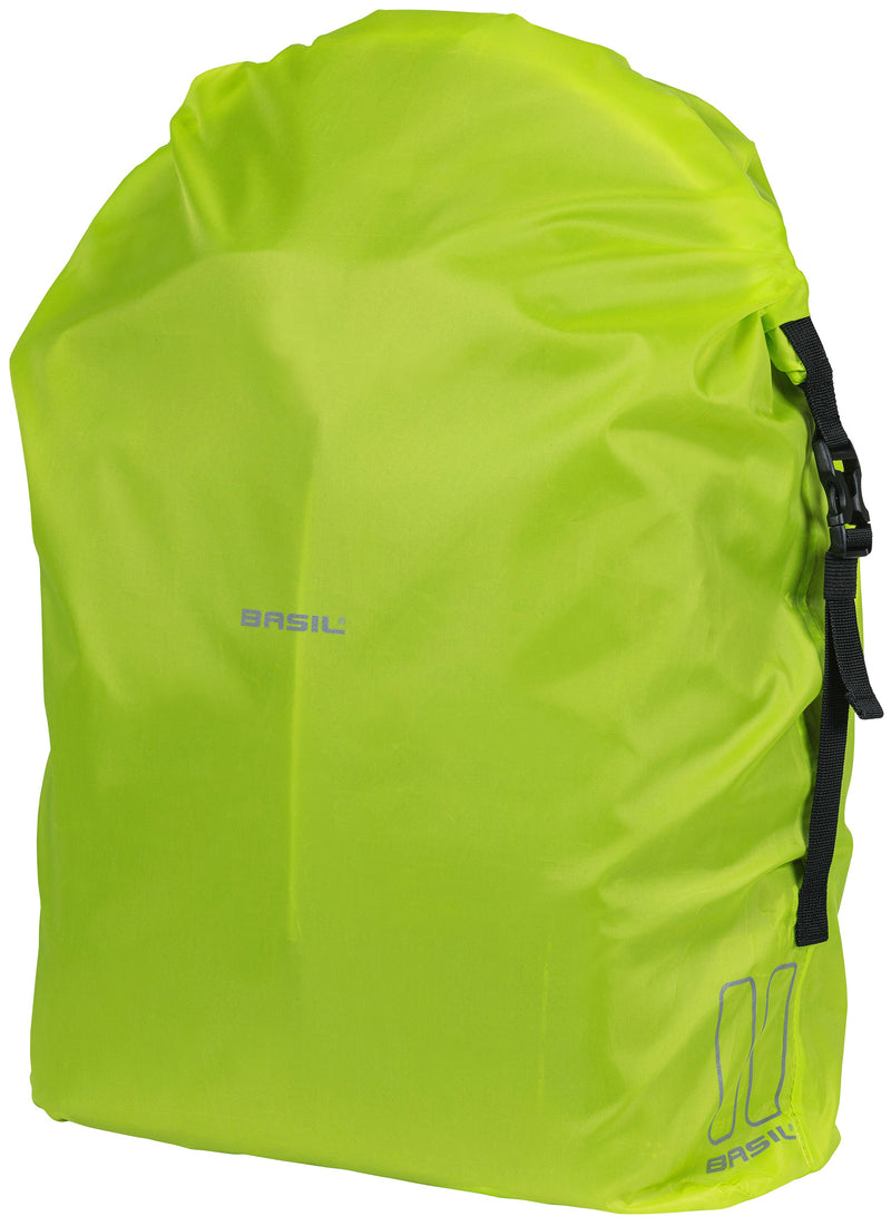 Regenhoes Basil "Keep Dry and Clean" - verticaal - neon geel