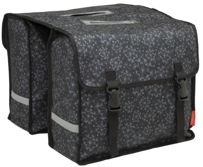 Dubbele fietstas Cameo Double Bag 30 liter 37 x 12.5 x 33 cm (2x) - tara black