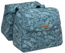 Dubbele fietstas New Looxs Joli Double 37 liter 38 x 18 x 30 cm (2x) - forest blue